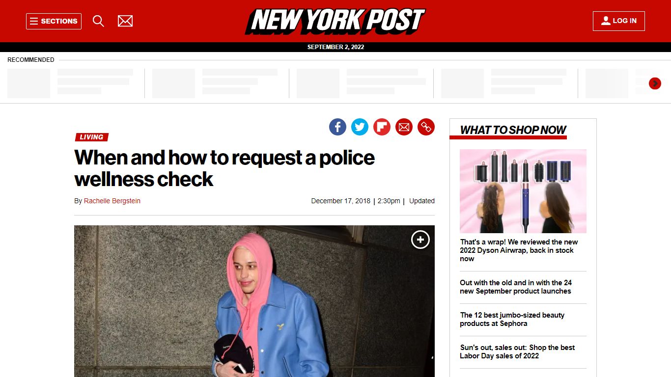 When and how to request a police wellness check - New York Post